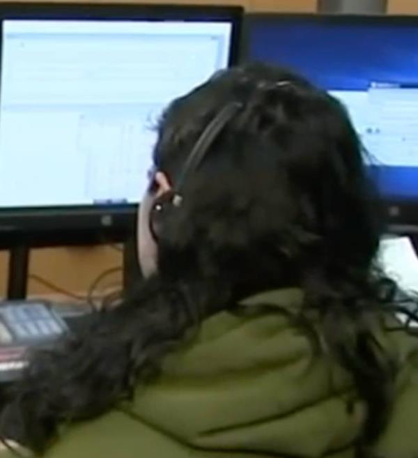 The dispatcher is being praised for saving the victim's life. Credit: ABC 7